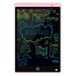 Rose Tablette de dessin LCD 12 pour enfants