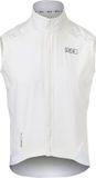 AGU Six6 Undyed - Windbody - Heren - Wielrenvest - Winddicht - Waterafstotend - Gerecycled materiaal - M - Wit
