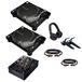 Pioneer DJ PLX-1000 Pack débutant platine vinyle DJ avec table de mixage Pioneer DJ DJM-450