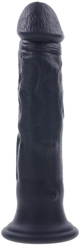 Evolved Black Thunder Vibrerende Dildo - 25 cm