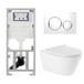 QeramiQ Salina Ensemble de toilettes