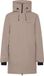 Didriksons ERIS WNS PARKA Dames Outdoorjas - Ash Brown