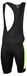 Merkloos Fietsbroek Pro Line met Bretels, zwart-neon, XL