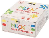 Mucki Textiel Vingerverf - 4 x 150 ml