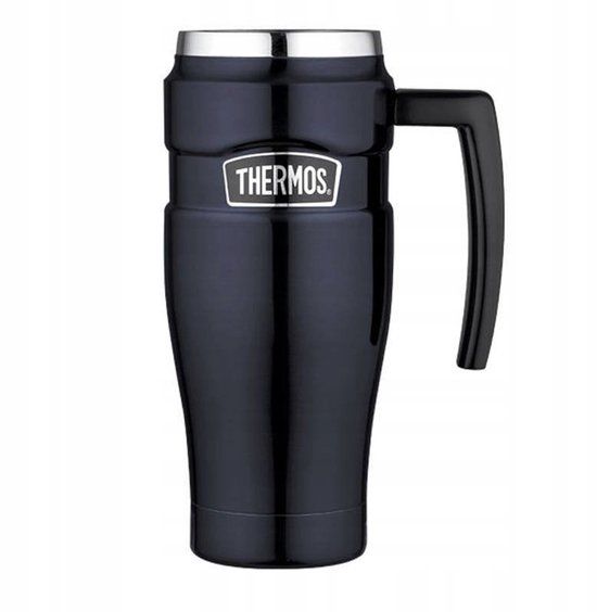 Thermos Thermobeker 470ml RVS - Lekvrij & Houdt Warm/Koud