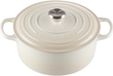 Le Creuset Cocotte Signature ronde Meringue 34cm 12l