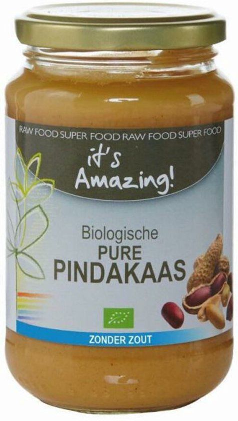 Its Amazing Pindakaas Zonder Zout 350GR