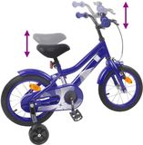 vidaXL Kinderfiets 16 Inch Donkerblauw