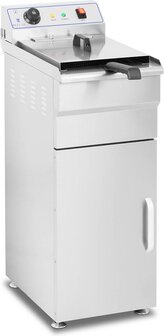 Royal Catering Elektrische Friteuse - 16 L - RVS - 6000W - Kabinet