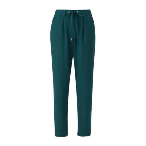 Q/S by s.Oliver Tapered Fit Broek - Petrol
