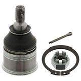 febi bilstein 15495 Draagscharnier met kroonmoer, splint en borgring, 1 stuk