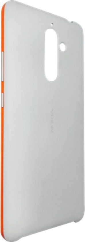 Nokia Soft Touch Back Case Grey 7 Plus