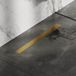 Brauer Douchegoot met Multifunctioneel Rooster en Flens - 70 cm - Goud Geborsteld Pvd