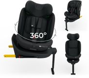 Kinderkraft I-360 2 PLUS Autostoel – 40-150 cm i-Size – Met Isofix – Groep 0/1/2/3 – Tot 12 Jaar – Zwart