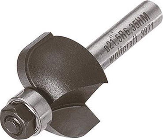 Wolfcraft HM 1/2 Bolprofielfrees | 8mm | Ø21,5 x 12mm | 1 stuk - 3971000