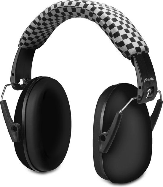 Alecto Gehoorbescherming Kinderen - Zwart - SNR 29 dB