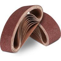 Trotec Set schuurpapier voor bandschuurmachine, 10-delig, 533x76mm