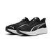 PUMA Unisex Darter PRO 2 Road Running Schoen, Zwart Zilver Wit, 13 UK, Puma Zwart PUMA Zilver PUMA Wit, 48.5 EU