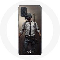 Maniacase Hoesje voor Samsung Galaxy A71 PUBG serie videogames