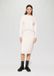 s.Oliver - Zachte midirok van sweatstof - Beige - Maat 40