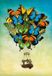 Magnolia Puzzle Butterfly Balloon - 1000 pièces