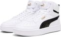 Puma Caven 2.0 Mid Sneakers Junior Wit Zwart
