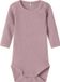 NAME IT NBNKAB LS BODY NOOS Bébé Lilas Coton/Modal/Élasthanne Taille 92