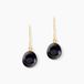 Boucles d'oreilles pendantes Severiane or jaune perle de culture