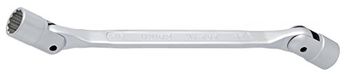 Unior 202/1 dubbele gewrichtssteeksleutel, vierkant, 14/15 inch