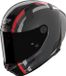 Nolan X-804 RS Ultra Carbon Gemini Helm - Zwart/grijs/rood