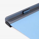 Klika Aluminium Klemlijst set voor boven en onder 600mm - 11 stuks