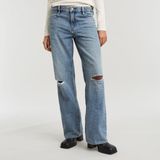 G-Star Judee Loose Wmn Jeans Dames 29/34 Katoen Antique Faded Ripped Fjord