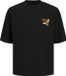 JACK&JONES JORFARO BACK TEE SS CREW NECK JNR T-shirt Garçon Noir Coton Taille 128