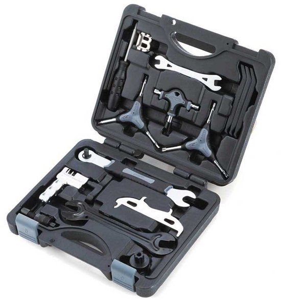TOOL Super B Bicycle Gereedschapsset 17 Stukken Zwart