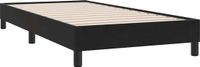 vidaXL Bedframe Zwart Fluweel 90x220 cm