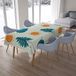 Bonamaison Tafelkleed, Anti-Mold, Sneldrogend, Waterdicht, 100% Polyester Tafellaken, 140cm x 200cm - Ontworpen en Vervaardigd in Turkije