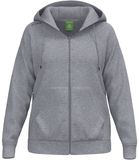 Erima Ts Sweatjack Met Capuchon Dames - Grey Melange | Maat: 36