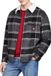 Tommy Hilfiger Geruit Casual Overshirt Met Sherpakraag