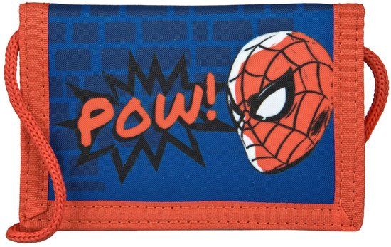 4KidsOnly Undercover Spiderman Portemonnee voor Kinderen - Blauw