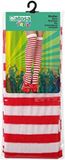 Atosa Costume Stockings Striped One size Red