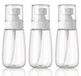 3-pack Mini flacons à vaporiser avec étiquettes pour le voyage