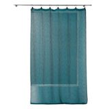 douceur d'intérieur Linka Blauw Gordijn met ringen 140 x 240 cm Geweven