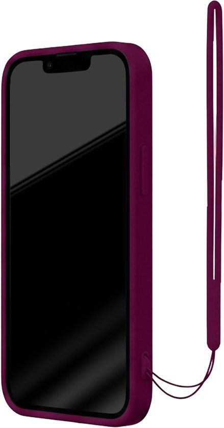 Bigben Connected Back Cover Silicone Paars iPhone 14