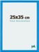 Your Decoration Cadre puzzle 25x35 cm Bleu clair