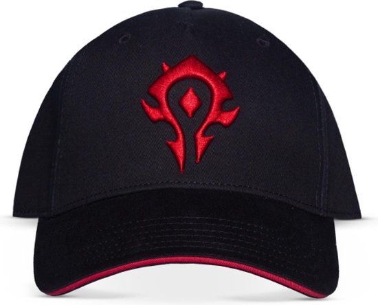 World Of Warcraft - The Horde Logo Verstelbare pet - Zwart