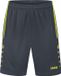 Jako Allround Short Kinderen - Lemon / Antraciet | Maat: 116
