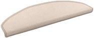 vidaXL Zelfklevende trapmatten 15 st 80 x 24,5 x 3,5 cm taupe