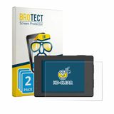 BROTECT - Screenprotector voor SIJCAM SJ4000 Air - Folie Beschermfolie transparant 2 Stuks