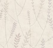 A.S. Création Vliesbehang - Natuurprint - Grijs Crème Beige