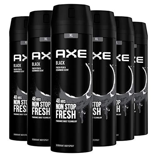 AXE Deodorant Bodyspray Black - 6 x 200ML Voordeelverpakking